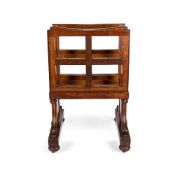 A GEORGE IV OAK FOLIO STAND, CIRCA 1830