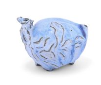A Chinese Jun-glazed 'Peach' water dropper