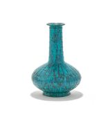 A Chinese Robin's egg glazed bottle vase