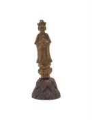 A Chinese standing figure of a Daoist Immortal