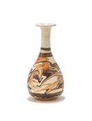 A rare Chinese Dangyangyu marble glazed vase