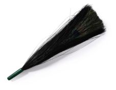 A Chinese mandarin's single-eyed peacock feather plume