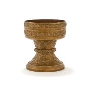 A Chinese bronze Archaistic 'Dou' vessel