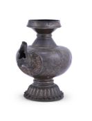 A Buddhist bronze ritual vessel