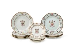 A Chinese Export Armorial part service