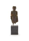 An attractive bronze figure of Buddha