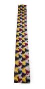A Uzbekistan silk Ikat