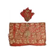 An Ottoman Embroidered panel