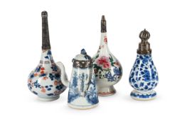 A Chinese Famille Rose bottle vase