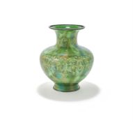 A Japanese cloisonné vase