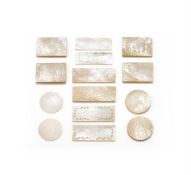 Y A large group of Chinese mother-of-pearl gaming counters