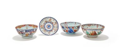 A Chinese lmari Dutch-decorated bowl