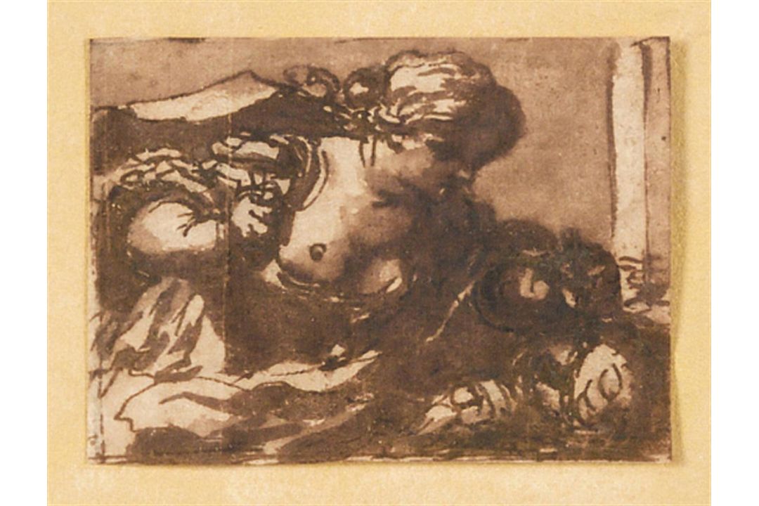 GIACINTO GIMIGNANI (ITALIAN 1606-1681)JAEL SLAYING SISERA - Image 2 of 3