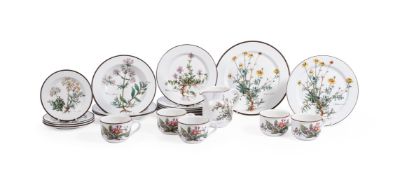 A VILLEROY & BOCH 'BOTANICA' PART BREAKFAST SERVICE, MODERN