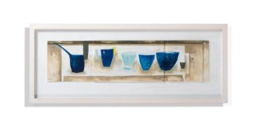 λ FFIONA LEWIS (BRITISH B.1964) BLUE - LIGHT, ULTRAMARINE, CERULEAN, PRUSSIAN
