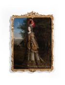 ATTRIBUTED TO JOSEPH WERNER (SWISS 1637- 1710) PORTRAIT OF A LADY TRADITIONALLY IDENTIFIED AS MADAME