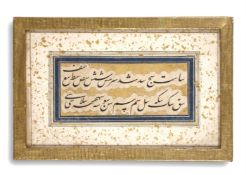 A NASTA'LIQ PANEL PERSIA, 16TH-17TH CENTURY