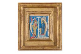 ITALIAN SCHOOL, POSSIBLE BOLOGNESE (LATE 13TH CENTURY) ILLUMINATED MANUSCRIPT