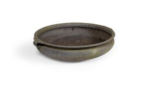 A LARGE BRONZE CENSER, INDIAN, LATE 19TH/ EARLY 20TH CENTURY