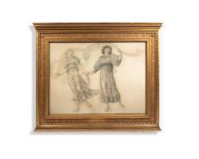 SIR EDWARD COLEY BURNE-JONES, BT., A.R.A., R.W.S. (1833-1898) SPES AND DAPHNE