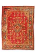 A USHAK CARPET, LATE 19TH CENTURY
