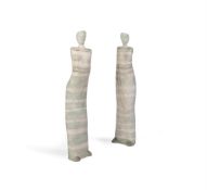 λ ALISON STEWART (SCOTTISH, ACTIVE 1993-), TWO STANDING FIGURES, LATE 20TH/EARLY 21ST CENTURY