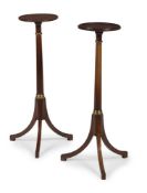 A PAIR OF LOUIS PHILIPPE MAHOGANY TORCHÈRES, CIRCA 1830