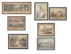 AFTER JAMES GILLRAY AND HANNAH HUMPHREYDEMOCRACY; THE GRAND CORONATION; WITH OTHERS (7)