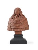 A TERRACOTTA BUST OF ADRIAEN BROUWER (1605-1638), LATE 19TH CENTURY