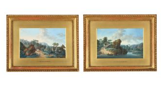 HENRI DÉSIRÉ VAN BLARENBERGHE (FRENCH 1734-1812), PAIR OF LANDSCAPES (2)