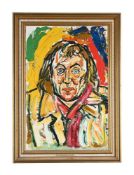 JOHN BRATBY (BRITISH 1928-1992), PORTRAIT OF JOHNNY SPEIGHT