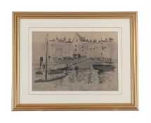 PIETRO ANNIGONI (ITALIAN 1910-1988), HARBOUR SCENE