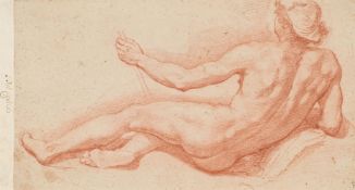 LUDOVICO CARDI, CALLED IL CIGOLI (ITALIAN 1559-1613), RECLINING NUDE, POSSIBLY A STUDY FOR MERCURY