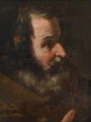 CIRCLE OF BERNARDO STROZZI (ITALIAN 1581-1644), STUDY OF A BEARDED MAN