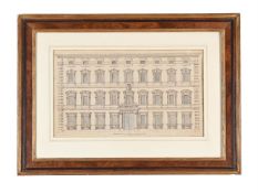 ROMAN SCHOOL (18TH CENTURY), THE FACADE OF THE PALAZZO MADAMA, ROME