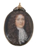 BRITISH SCHOOL (17TH CENTURY), PORTRAIT MINIATURE OF JOHN LOWTHER