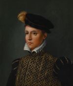 MANNER OF FRANÇOIS CLOUET, A PORTRAIT THOUGHT TO BE OF CHARLES IX OF FRANCE