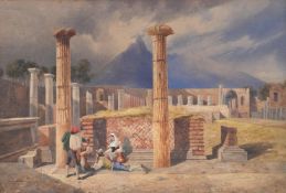 LADY CATHERINE VERNON HARCOURT (BRITISH 1811-1877), POMPEI AND VESUVIUS