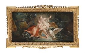 FOLLOWER OF FRANÇOIS BOUCHER (FRENCH 1703-1770), LEDA AND THE SWAN