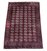 A SILK TEKKE RUG