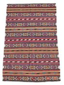 A SHIRVAN KILIM, CIRCA 1890