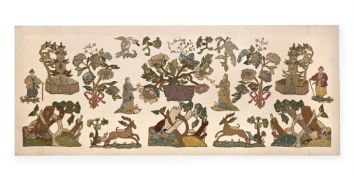 A SELECTION OF CHARLES II NEEDLEWORK, LATE 17TH CENTURY