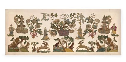 A SELECTION OF CHARLES II NEEDLEWORK, LATE 17TH CENTURY