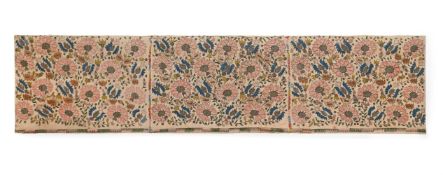 AN OTTOMAN SILK AND METAL THREAD EMBROIDERY, CIRCA 1800