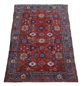 A ZIEGLER MAHAL CARPET, CIRCA 1890