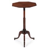 A GEORGE III MAHOGANY TRIPOD TABLE, CIRCA 1790