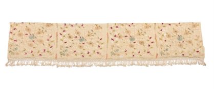 A GREEK ISLAND SILK AND METAL THREAD EMBROIDERY, 18TH CENTURY