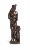 AFTER THE ANTIQUE, A FRENCH BRONZE FIGURE OF THE MEDICI VENUS, LATE 19TH CENTURY