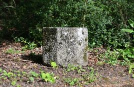 A CARVED GRANITE PLANTER OF OCTAGONAL FORM, 17TH CENTURY OR EARLIER