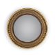 A LARGE GEORGE III GILTWOOD CONVEX MIRROR, CIRCA 1810 - Image 2 of 3